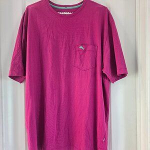 Tommy Bahama Mens Large 100% Pima Cotton Crew Neck Tee